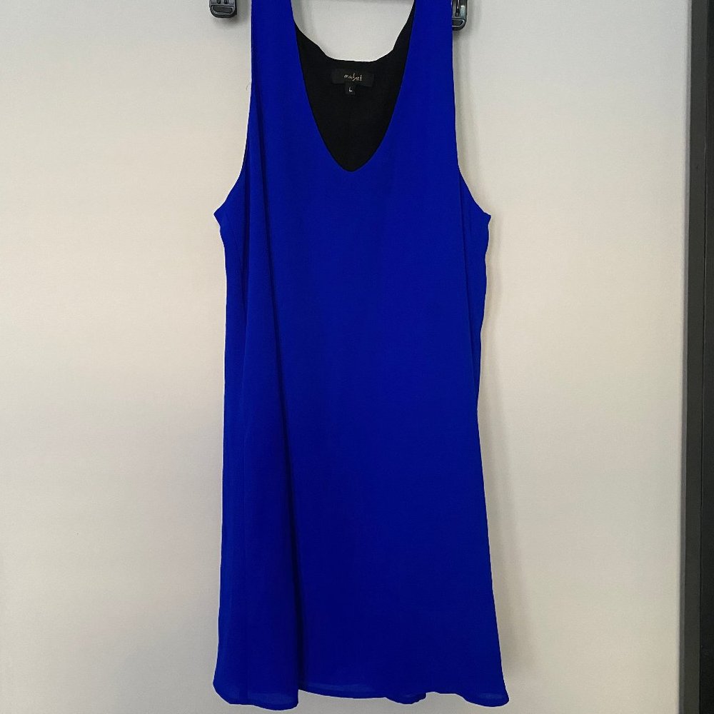 Royal Blue Mini Dress